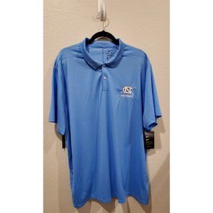 NIKE North Carolina Baseball Blue Polo